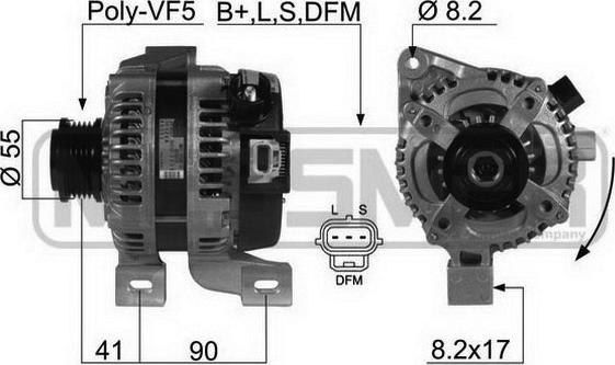 Wilmink Group WG2011869 - Генератор www.autospares.lv