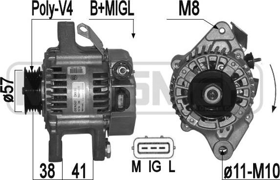 Wilmink Group WG2011340 - Ģenerators autospares.lv