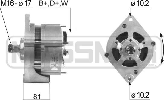 Wilmink Group WG2011759 - Alternator www.autospares.lv