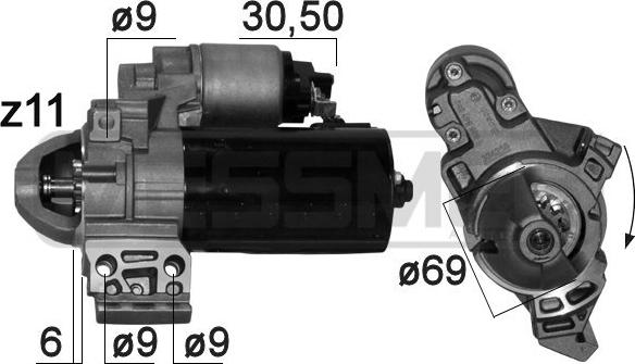 Wilmink Group WG2013446 - Стартер www.autospares.lv