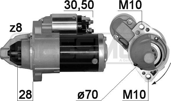 Wilmink Group WG2013455 - Starter www.autospares.lv