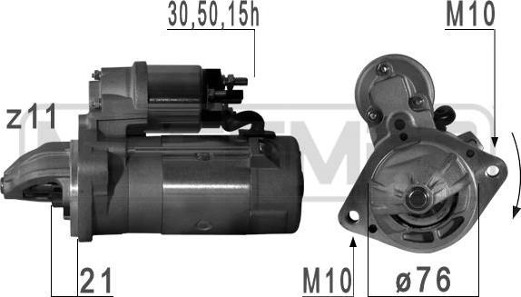 Wilmink Group WG2013018 - Starteris autospares.lv