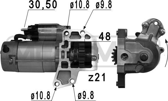 Wilmink Group WG2013365 - Starteris autospares.lv