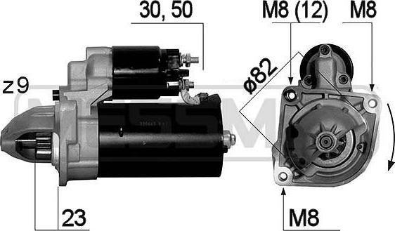 Wilmink Group WG2013219 - Starteris autospares.lv