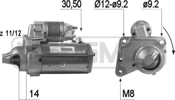 Wilmink Group WG2012980 - Стартер www.autospares.lv