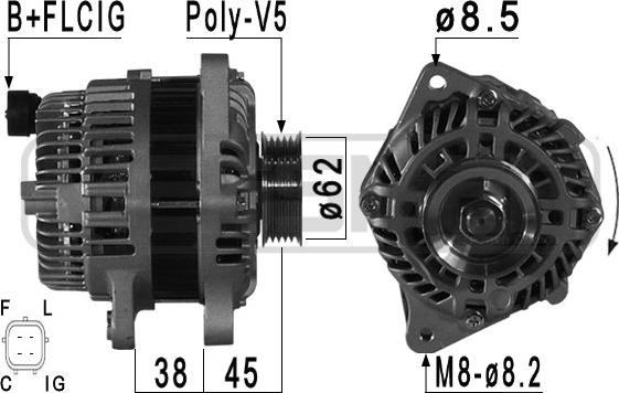 Wilmink Group WG2012421 - Генератор www.autospares.lv