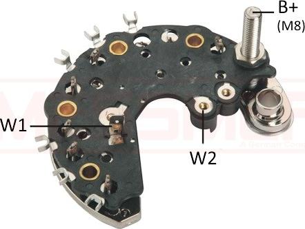 Wilmink Group WG2012562 - Rectifier, alternator www.autospares.lv