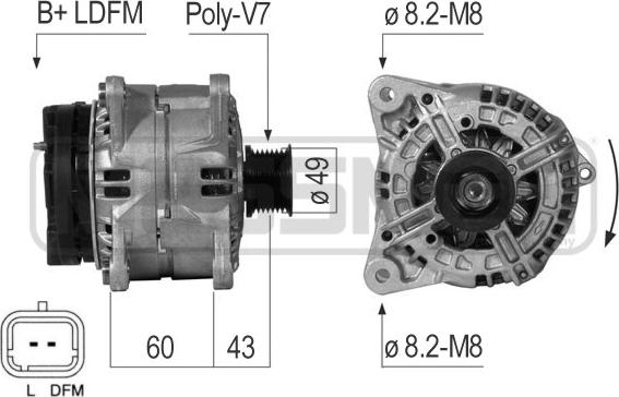 Wilmink Group WG2012190 - Alternator www.autospares.lv