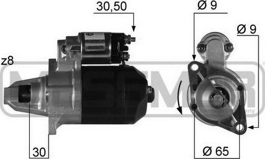 Wilmink Group WG2012865 - Starter www.autospares.lv