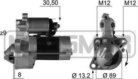 Wilmink Group WG2012872 - Стартер www.autospares.lv