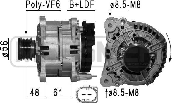 Wilmink Group WG2012334 - Ģenerators www.autospares.lv