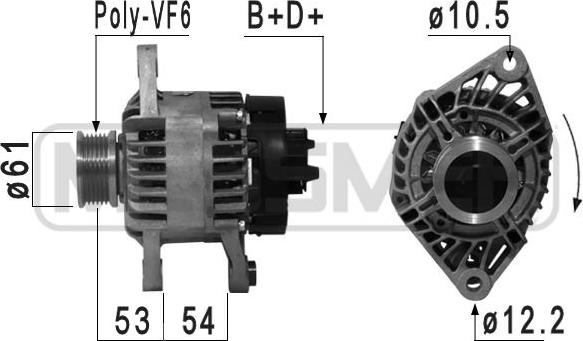 Wilmink Group WG2012326 - Ģenerators www.autospares.lv