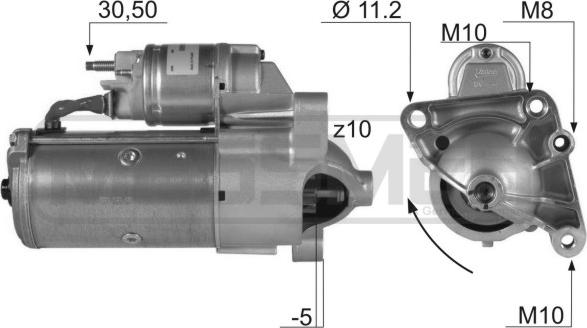 Wilmink Group WG2012764 - Starteris autospares.lv