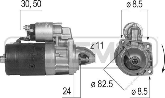 Wilmink Group WG2012730 - Starteris autospares.lv