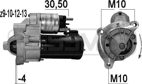 Wilmink Group WG2012726 - Starteris www.autospares.lv