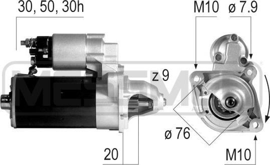 Wilmink Group WG2012774 - Starteris autospares.lv