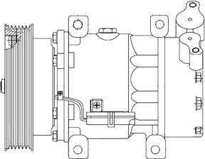 Wilmink Group WG2039880 - Kompresors, Gaisa kond. sistēma autospares.lv