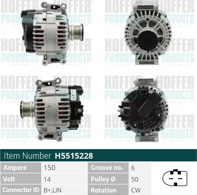 Wilmink Group WG2196903 - Alternator www.autospares.lv