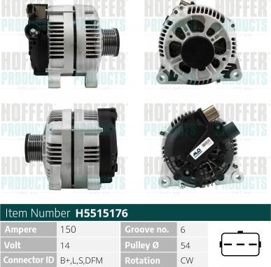 Wilmink Group WG2196894 - Alternator www.autospares.lv