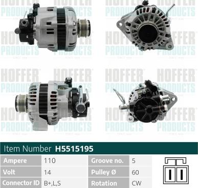 Wilmink Group WG2196898 - Генератор www.autospares.lv