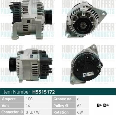 Wilmink Group WG2196893 - Alternator www.autospares.lv