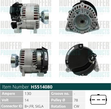 Wilmink Group WG2196858 - Alternator www.autospares.lv