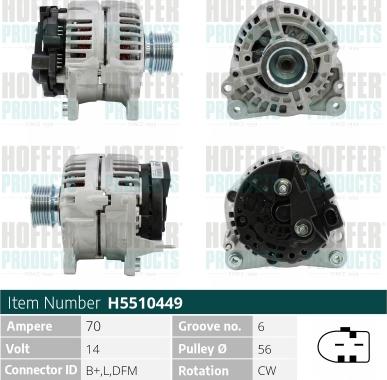 Wilmink Group WG2196852 - Alternator www.autospares.lv