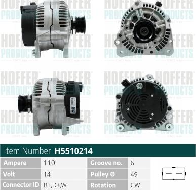 Wilmink Group WG2196811 - Alternator www.autospares.lv