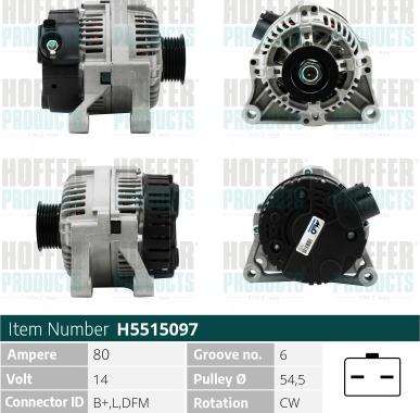 Wilmink Group WG2196875 - Alternator www.autospares.lv