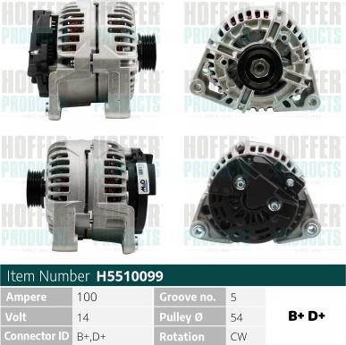 Wilmink Group WG2196798 - Alternator www.autospares.lv