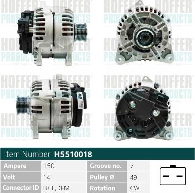 Wilmink Group WG2196781 - Alternator www.autospares.lv