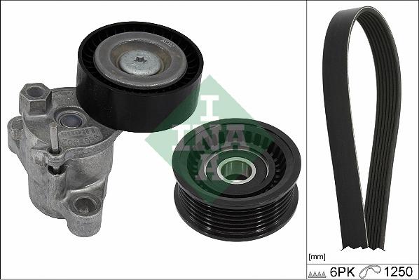 Wilmink Group WG2191562 - Поликлиновый ременный комплект www.autospares.lv