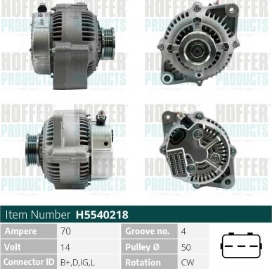 Wilmink Group WG2197010 - Ģenerators autospares.lv