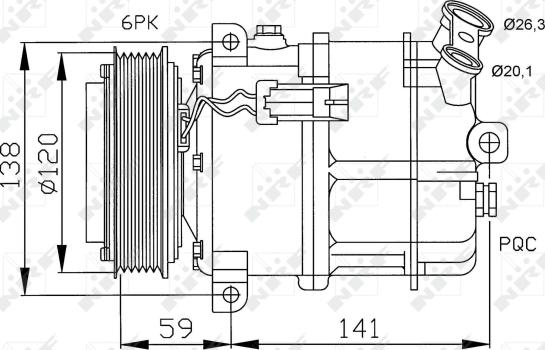 Wilmink Group WG2159199 - Kompresors, Gaisa kond. sistēma autospares.lv