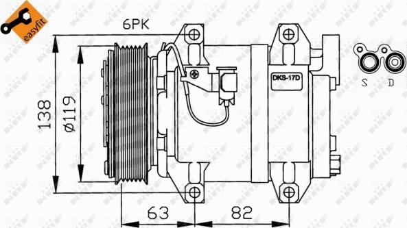 Wilmink Group WG2159219 - Kompresors, Gaisa kond. sistēma autospares.lv