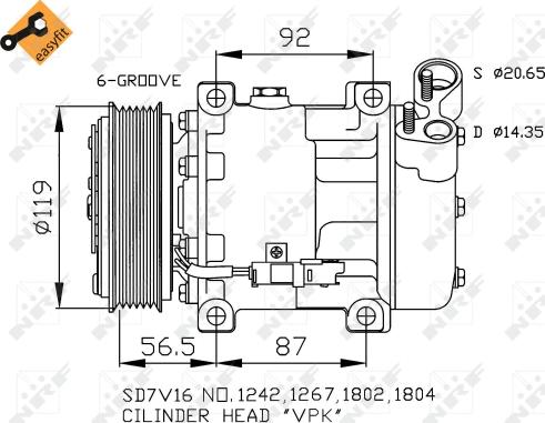 Wilmink Group WG2159285 - Kompresors, Gaisa kond. sistēma autospares.lv