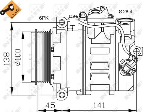 Wilmink Group WG2159270 - Kompresors, Gaisa kond. sistēma www.autospares.lv