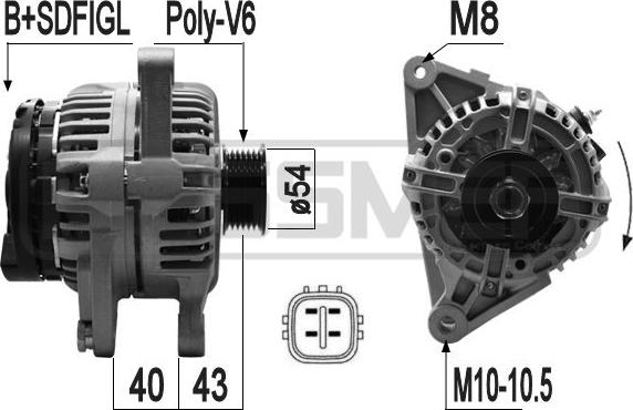 Wilmink Group WG2150883 - Ģenerators autospares.lv