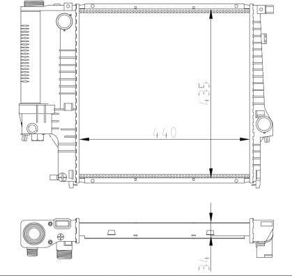 Wilmink Group WG2161975 - Radiators, Motora dzesēšanas sistēma www.autospares.lv