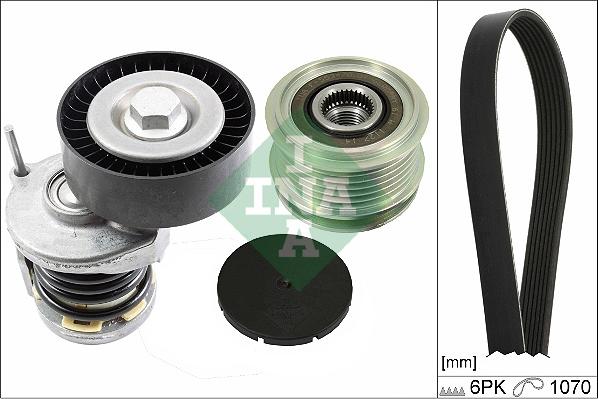 Wilmink Group WG2101380 - Поликлиновый ременный комплект www.autospares.lv