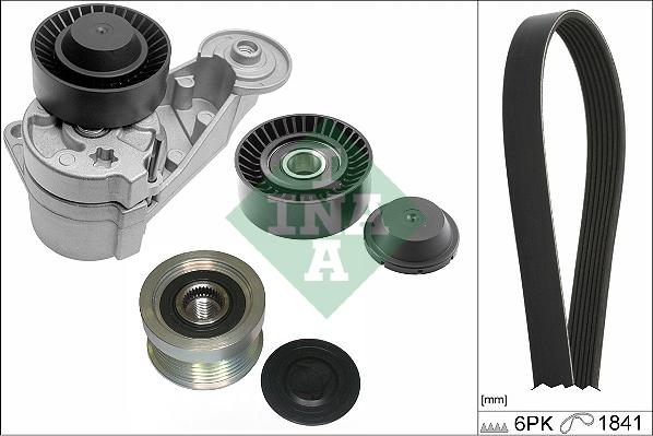 Wilmink Group WG2112147 - Поликлиновый ременный комплект www.autospares.lv