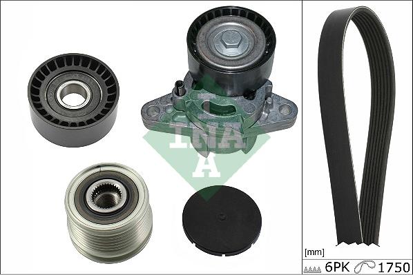 Wilmink Group WG2112119 - Поликлиновый ременный комплект www.autospares.lv