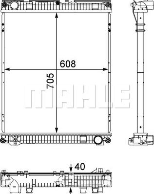 Wilmink Group WG2184002 - Radiator, engine cooling www.autospares.lv