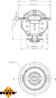 Wilmink Group WG2184756 - Termostats, Dzesēšanas šķidrums www.autospares.lv