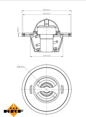 Wilmink Group WG2184767 - Термостат охлаждающей жидкости / корпус www.autospares.lv