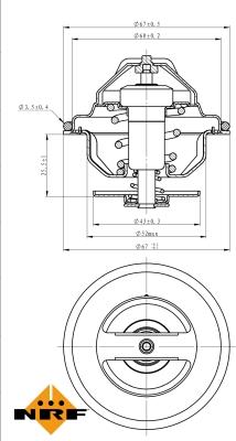 Wilmink Group WG2184789 - Термостат охлаждающей жидкости / корпус www.autospares.lv