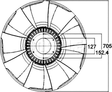 Wilmink Group WG2180950 - Ventilatora darba rats, Motora dzesēšanas sistēma www.autospares.lv