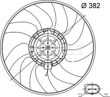 Wilmink Group WG2180688 - Fan, radiator www.autospares.lv