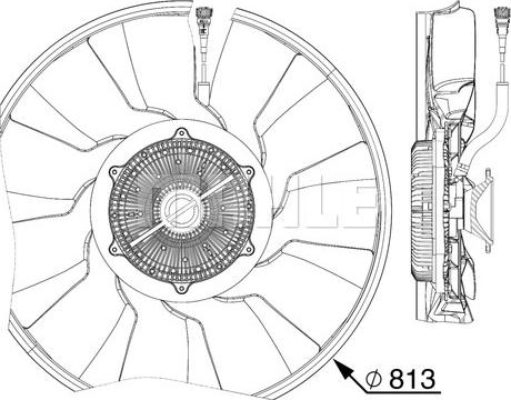 Wilmink Group WG2180858 - Fan, radiator www.autospares.lv