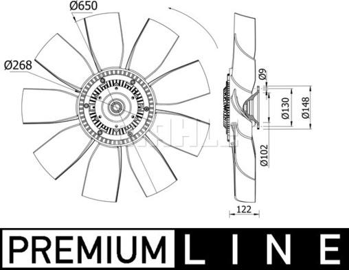 Wilmink Group WG2180775 - Ventilators, Motora dzesēšanas sistēma www.autospares.lv